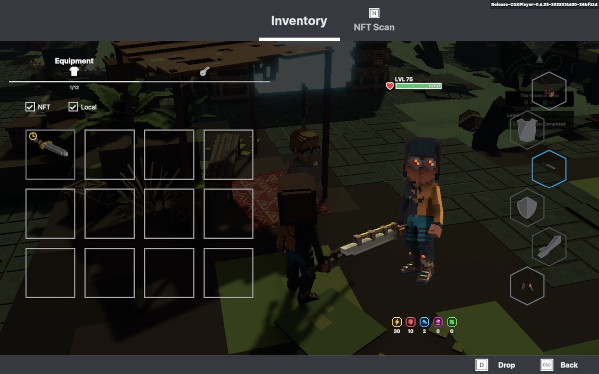 tuusberg's tweet photo. @TheSandboxGame I just participated in the daily #SandboxAlphaS2Contest for a chance to earn up to 1,000 $SAND! Starting March 19 - Gather the equipment. Check out my screenshot below!
👇 #SandboxAlphaS2 https://t.co/B7B7IRlfK7