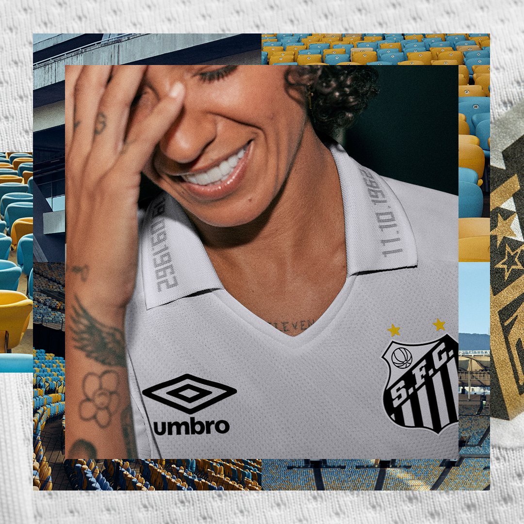 SantosFC's tweet photo. Uma camisa que carrega 110 anos de história e o orgulho de ser o primeiro clube brasileiro a conquistar o mundo. @UmbroBrasil 

#SantosDoMundo #ThisIsOurGame https://t.co/dxoJi1f2rk