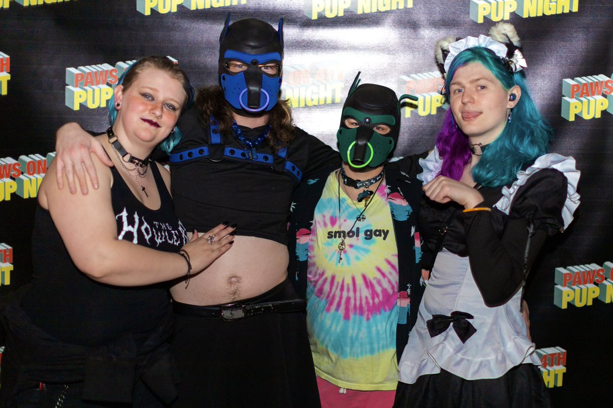 boopsocietyctx's tweet photo. Less than a week away from Paws on 4th, and we hope to see all you pets, handers, and pet play curious out there to socialize, mosh, and explore!
.
.
.
.
.
.
.
📸: @manuel89tx
#petplay #pupplay #leashes #collars #hoods #atx #atxevent #barlife #lgbt #lgbtqia https://t.co/qMSVKdQ4lq
