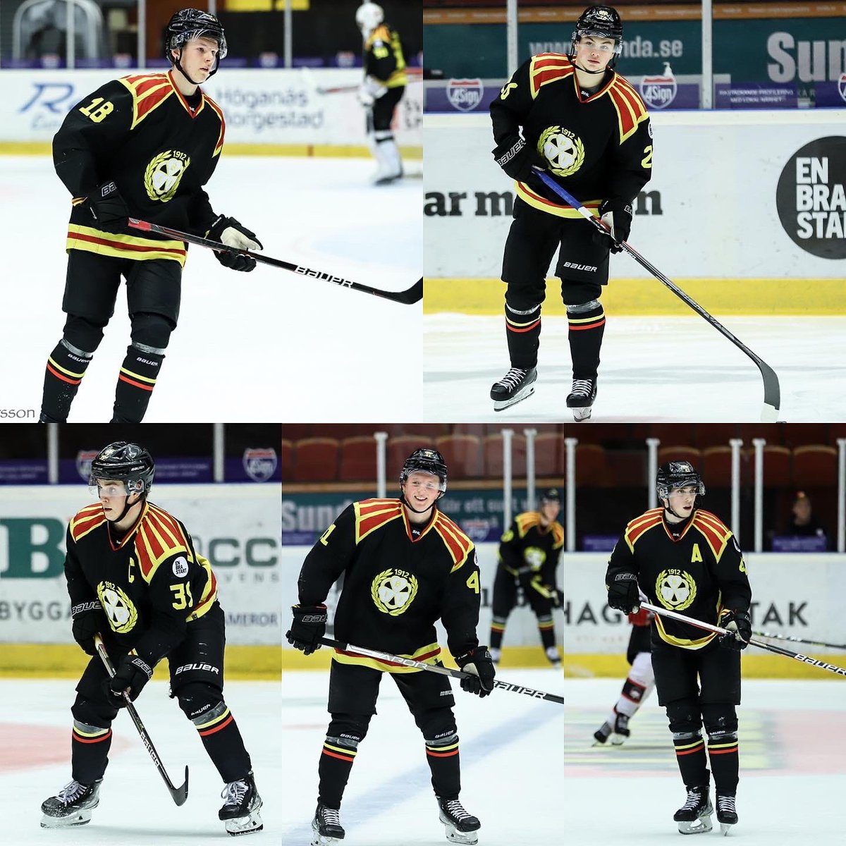 Vi passar på att önska våra 02:or, som nu blir seniorspelare, stort lycka till i framtiden. Tack för er tid i Brynäs ❤️💛🖤