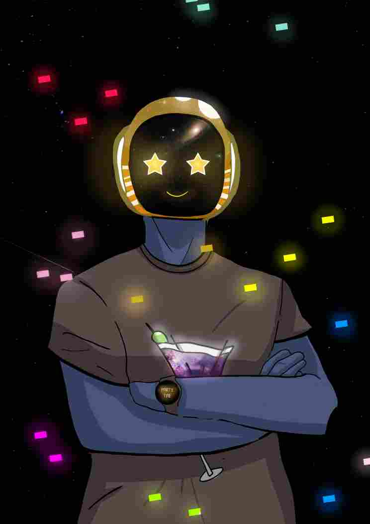 TheSpaceHelm's tweet photo. TSH...free NFT. 
Subscribe to https://t.co/edG0awrYGh and get the "#037 blue alien party Helm NFT" https://t.co/QHnyxlHwXg
