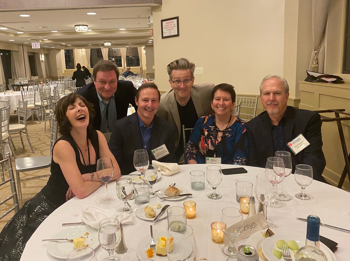 TimClue's tweet photo. Honored to perform for about 100 writers last night at the @chicagowrites conference. I was asked to fill in for the great film critic Michael Phllips, who's recovering from sepsis. We had a blast, and I look forward to hearing Michael next year (get well soon!) #JustWrite2022 https://t.co/LQlwkr5C82