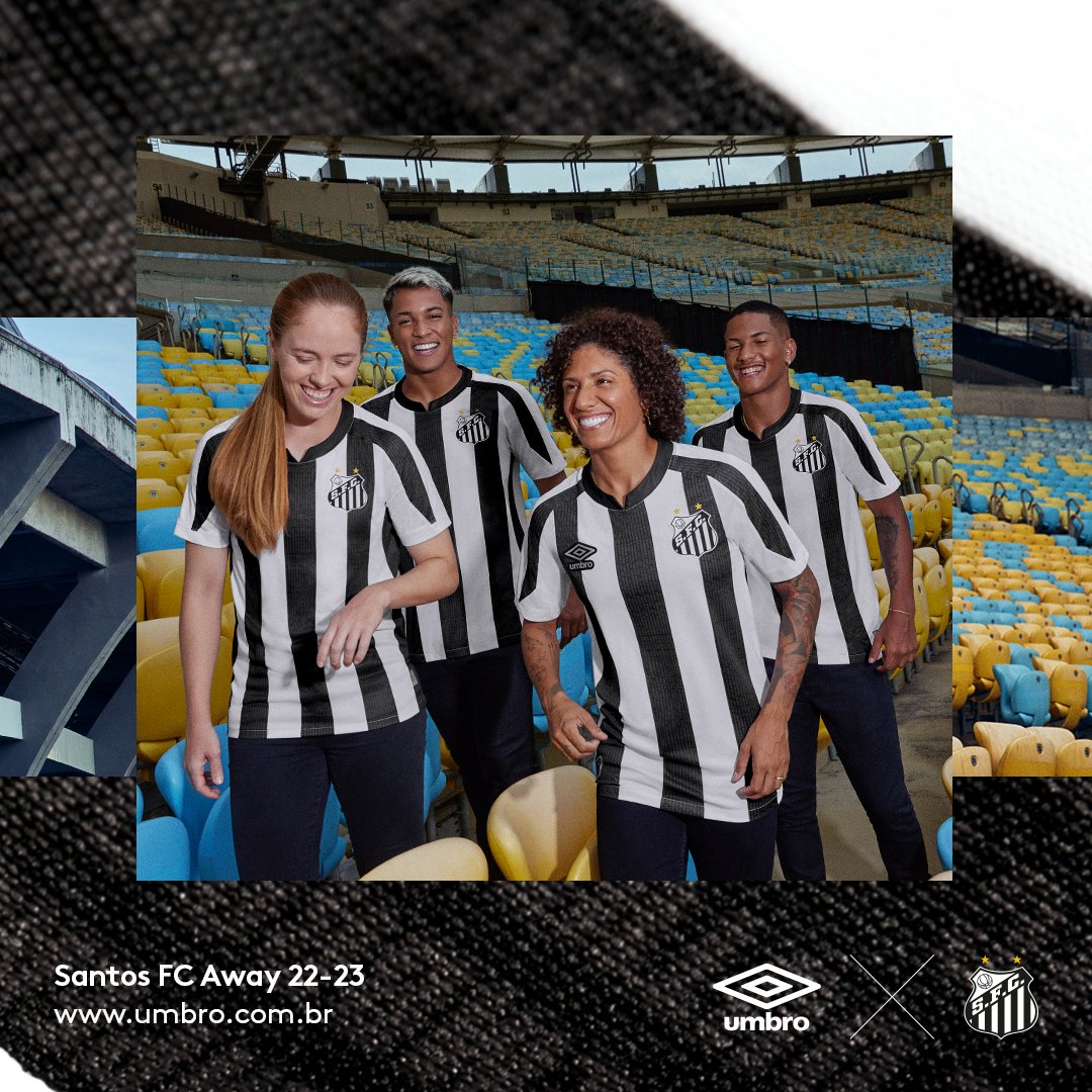 SantosFC's tweet photo. Há 60 anos, o Santos saiu do Brasil para ganhar o mundo. Agora é hora de você vestir essa história com orgulho. @UmbroBrasil 

#SantosDoMundo #ThisIsOurGame https://t.co/uyU4qO5VJI