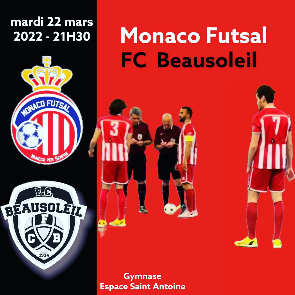Monaco Futsal Officiel tweet media