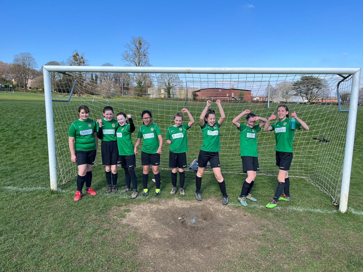 rossjuniors's tweet photo. Only 8 girls available for our u12 Juniors due to illness and injury but that did not stop them winning 2-1 away to Dursley with a superb performance today https://t.co/Z496mTiVbu