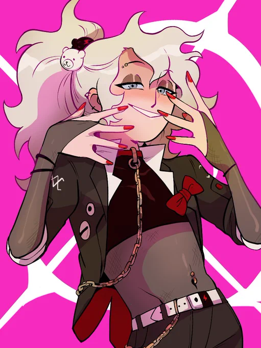 i wanted to swap them (mostly i wanted to draw yassified komaeda) 
