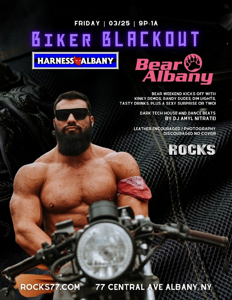 Rocks77's tweet photo. Bear Albany and #ROCKS77 host Biker Bear next weekend! - https://t.co/cEiN9oPTLI https://t.co/QKgWTiuInY