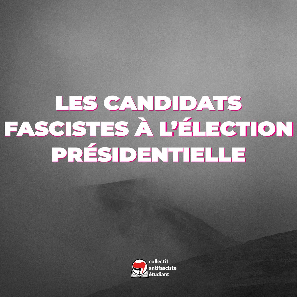 caetudiant_'s tweet photo. [LES CANDIDATS FASCISTES À L'ÉLECTION PRÉSIDENTIELLE]

📗"Il y a 12 candidats pour cette élection, dont deux fascistes et un candidat fascisant.
Marine le Pen et Éric Zemmour, ont tous les deux une chance d’être au second tour."

⬇️⬇️⬇️⬇️
https://t.co/Bk1kupauHt https://t.co/MsD8FyBaoz