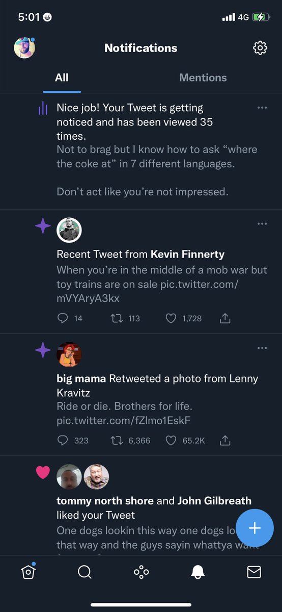 pradogod's tweet photo. Nice job! I did you guys! Getting notifications on how many ppl viewed my tweet. Zero likes. I suck at this 😂🤣😂 https://t.co/BIglRtGeal