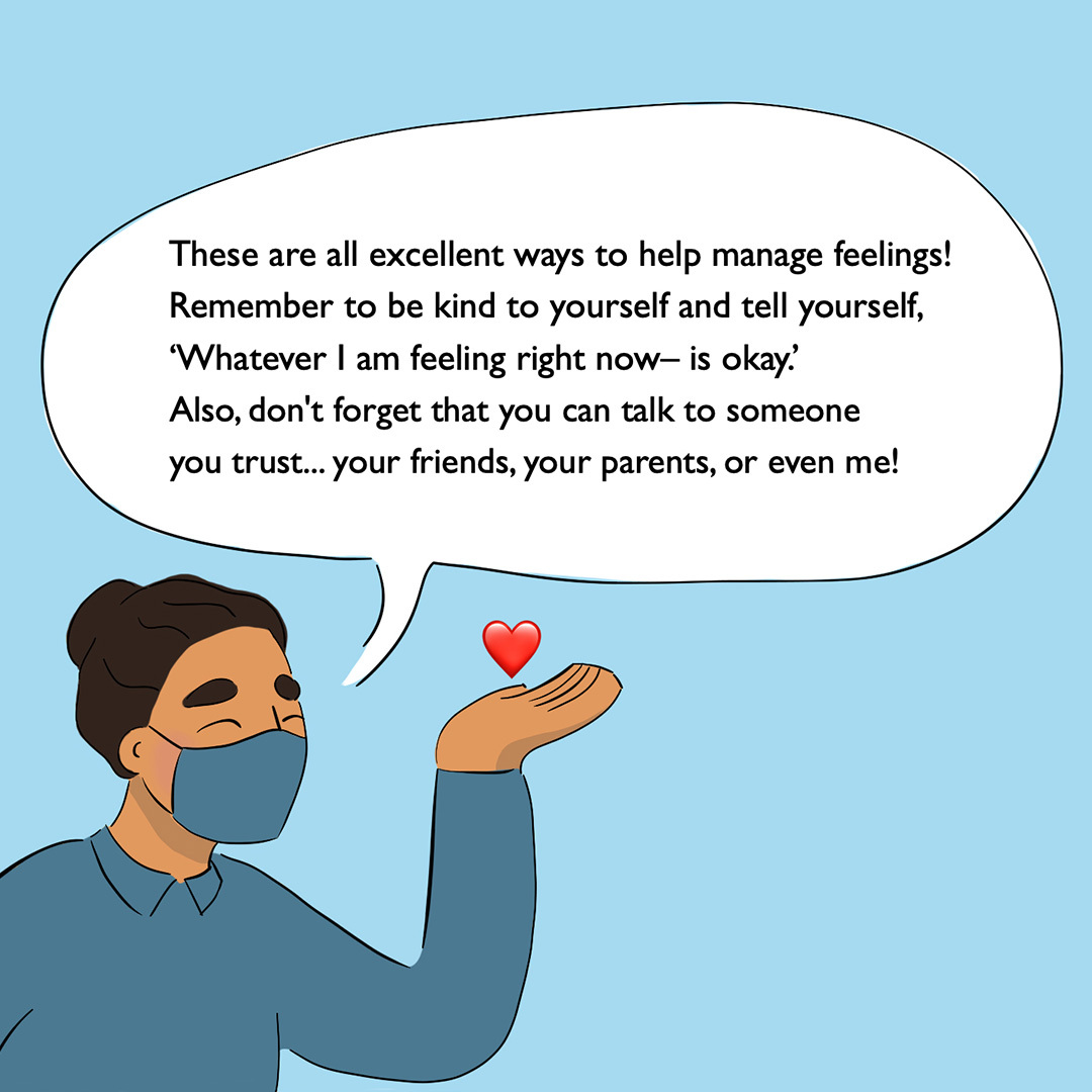 UNICEF's tweet photo. The COVID-19 pandemic has shown how much turmoil in the outside world can affect the world inside our heads.

Don't be hard on yourself. Here are some tips to help you manage your feelings. 👇 #OnMyMind https://t.co/mKOeymzUEH