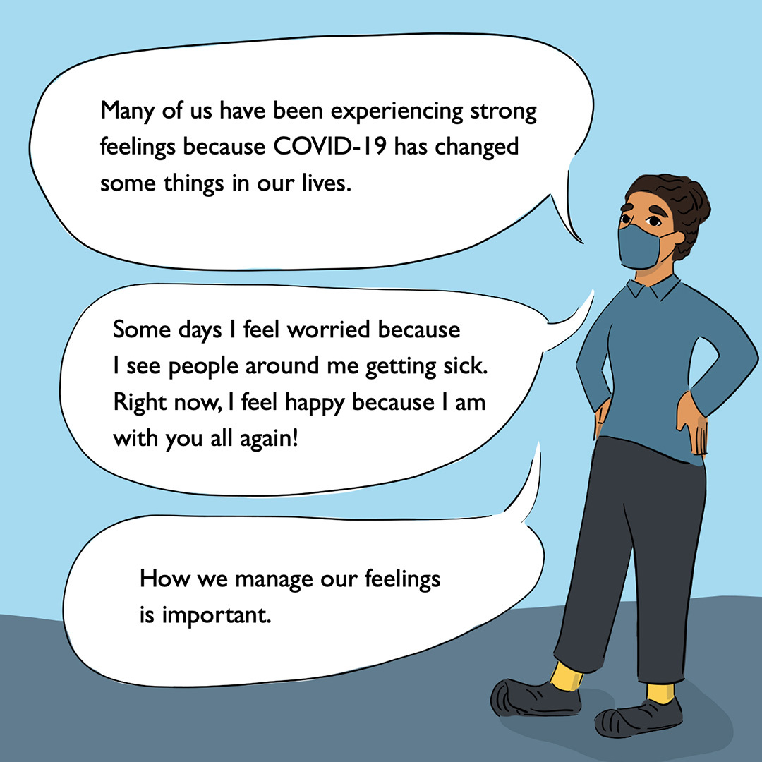 UNICEF's tweet photo. The COVID-19 pandemic has shown how much turmoil in the outside world can affect the world inside our heads.

Don't be hard on yourself. Here are some tips to help you manage your feelings. 👇 #OnMyMind https://t.co/mKOeymzUEH