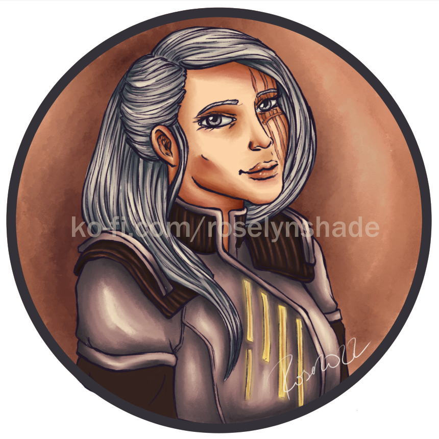 ArtByArtva's tweet photo. Forgot to share this. Commission for a guild friend ♥
#swtor #art #portrait #echani https://t.co/YxLchhgfaa