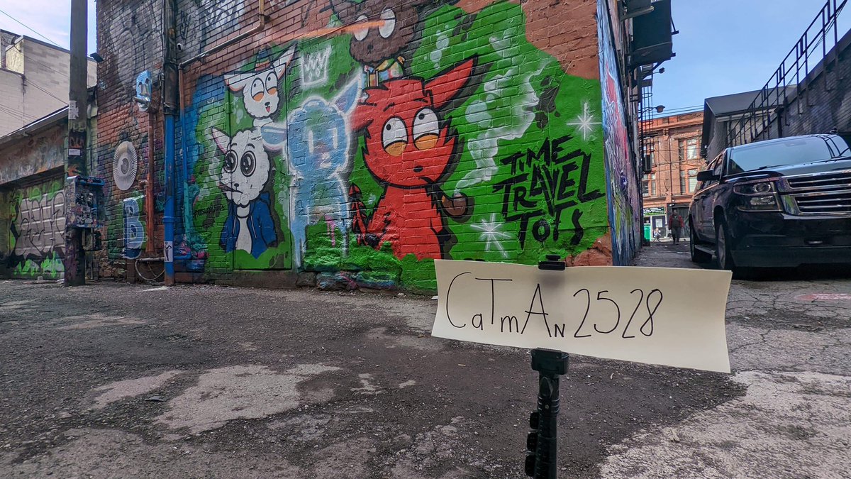 Ryanbailey2528's tweet photo. Found the hidden mural @BlackSheepSCNFT #totsworldwide https://t.co/olqpkShoxw