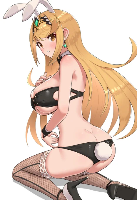 ゼノクロのバニー装備ヒカリちゃん👯‍♀️ 