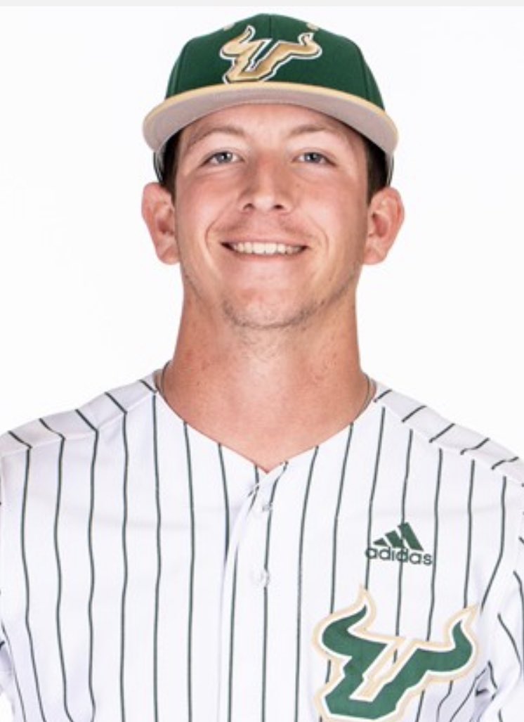WiggsJohnny's tweet photo. Former Saints LHP Devin Hemenway @Dway1414 with 3 shutout innings yesterday in @USFBaseball Win vs Mercer. Saints are everywhere! @santafesaints https://t.co/CmIGYOrVgl