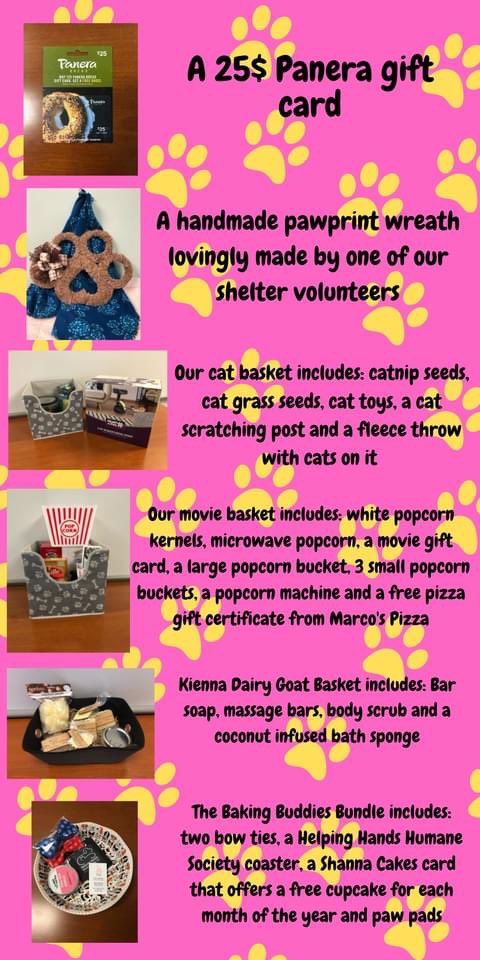 HHHSTopeka's tweet photo. Prize menu showing what you can enter to win if you come to our drive-through foster baby shower next Saturday between 1-4pm and being a donation! #FosterKittens #KittenMilkReplacer #CatLitter #HeatingPads #KitchenScales https://t.co/qxiQSoCg2s