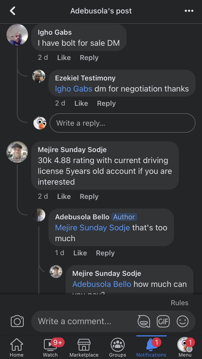 UlohoRespect's tweet photo. On This bolt issues, Some bolt Drivers don’t know the risks of selling their accounts to strangers. I mean, what’s wrong with this guys for Fucc sake!

#Bolt Dbanj Frank Edoho Tiwa #daterush https://t.co/5hWOrPnMxT