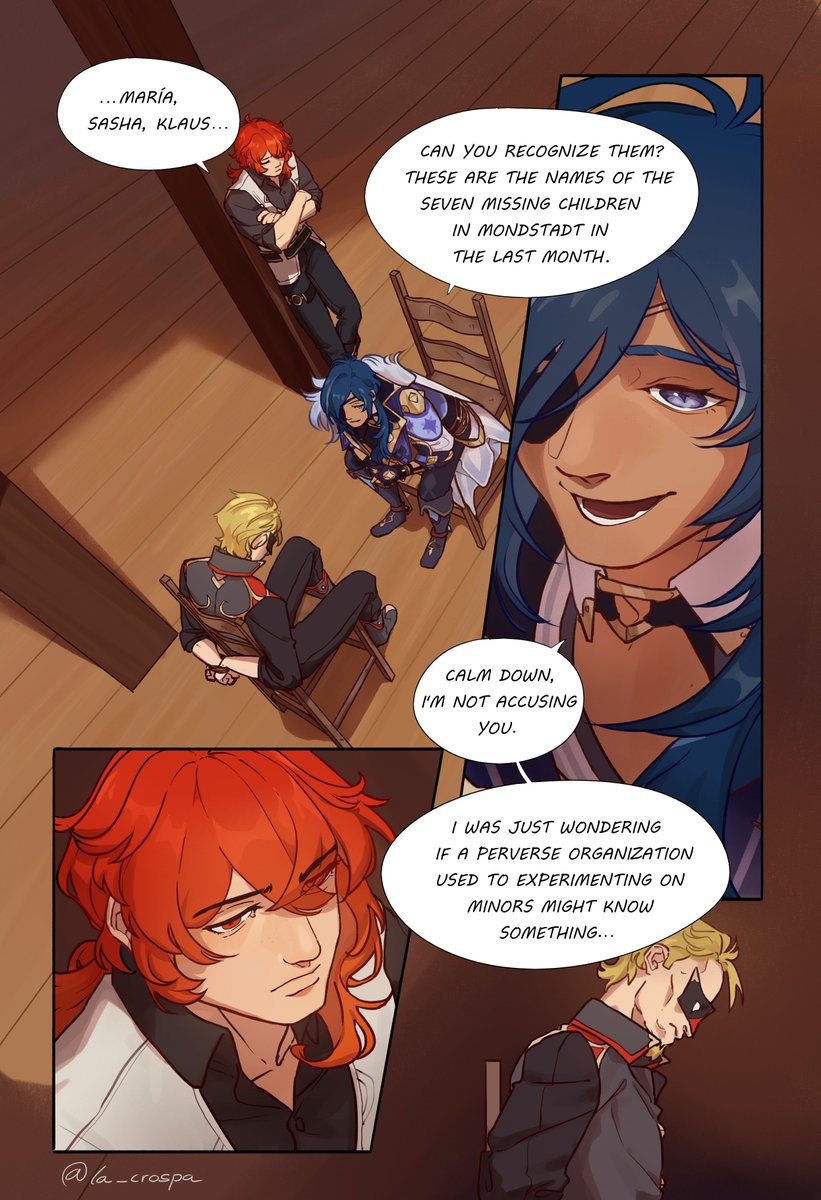 la_crospa's tweet photo. Protecting Mond in the shadows

#kaeluc #luckae #GenshinImpact #genshinimpactfanart #kaeya #Diluc https://t.co/CmXRUcjnzE