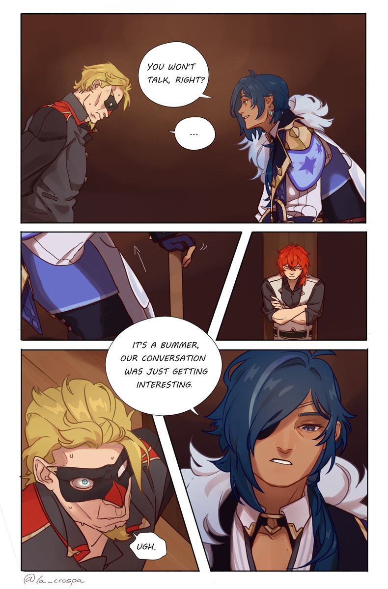 la_crospa's tweet photo. Protecting Mond in the shadows

#kaeluc #luckae #GenshinImpact #genshinimpactfanart #kaeya #Diluc https://t.co/CmXRUcjnzE