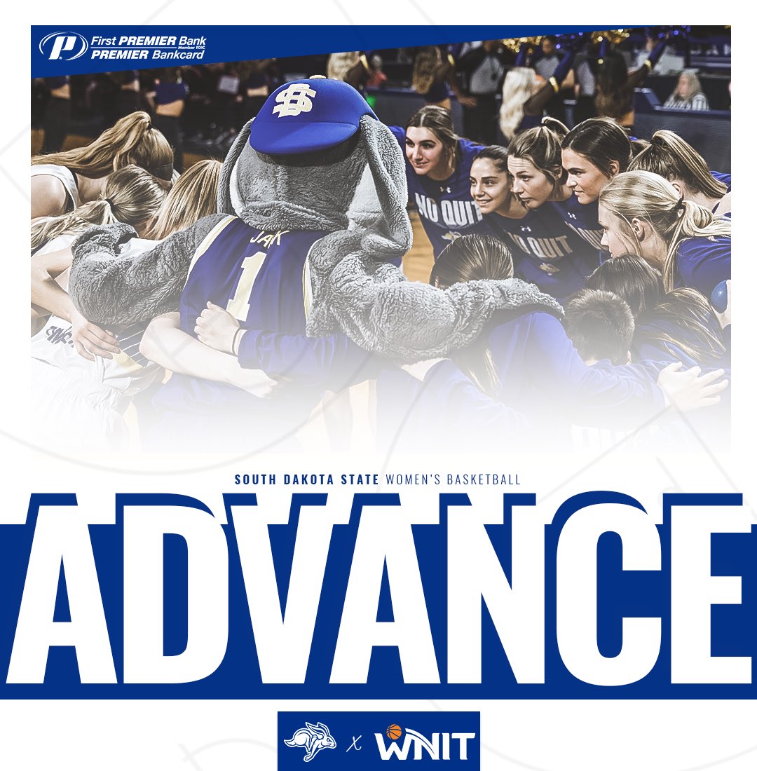 WE’RE NOT DONE YET! 😤

<a href="/GoJacksWBB/">Jackrabbit WBB</a> defeated Minnesota, 78-57, in the second round of the Women’s National Invitation Tournament (WNIT)! The Jackrabbits will learn their opponent &amp; game time/location after the Northern Iowa &amp; Drake game tomorrow evening. 

#GoJacks 🐰