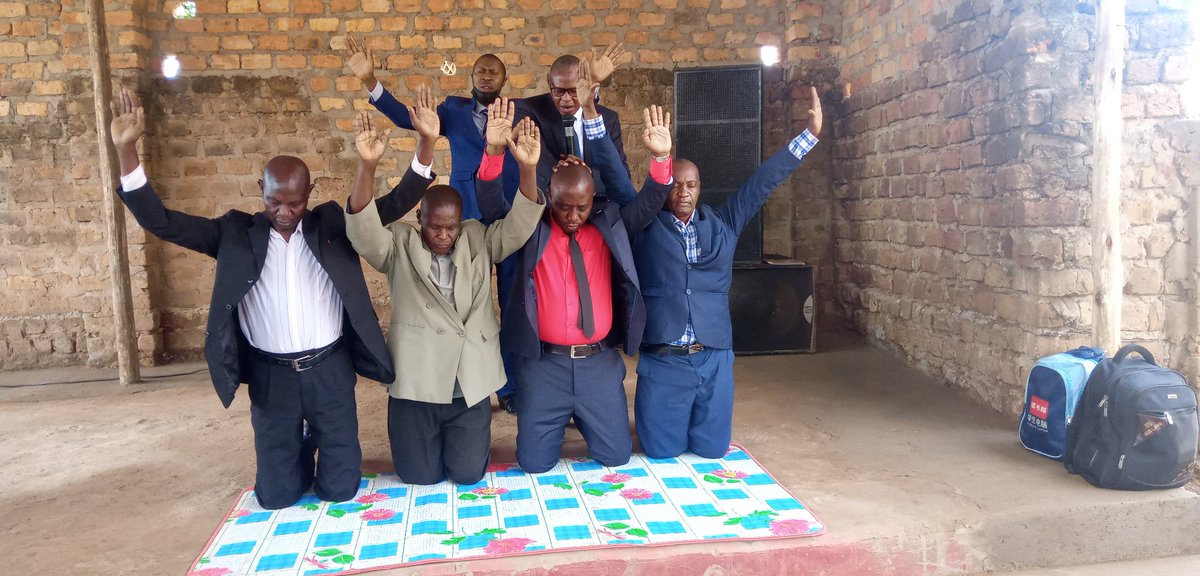 FriendsKampala's tweet photo. 4 Pastor have been played hands on to become Reverend Pastors by the Representative of EFCI African section https://t.co/DQTiVjDTFt