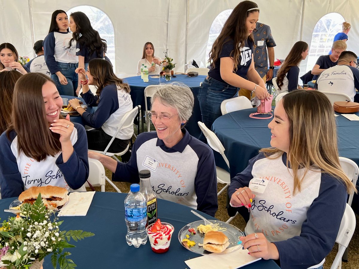 Great hanging out at the first in-person <a href="/UTEPTerrys/">UTEP Terry Scholars</a> picnic since spring 2019. We celebrated our past and present scholars with our friends at the Terry Foundation (<a href="/TerryScholars/">The Terry Foundation</a>), who share our commitment to transforming the lives of hardworking students.