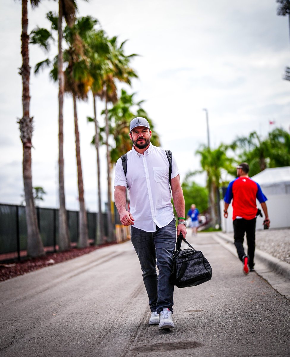 Phillies's tweet photo. He's here ‼️ https://t.co/1NGqD3Dllf