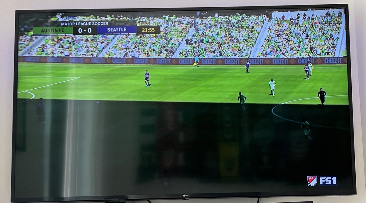 meansac6's tweet photo. @MLS @FS1 @FOXSports whatever NBC does for daytime matches can’t be that expensive right?  this is bordering unwatchable in certain moments…no way channel surfers are landing here! @MattDoyle76 @andrew_wiebe @empiregass   @PaulTenorio @samstejskal https://t.co/v43Xad1azo
