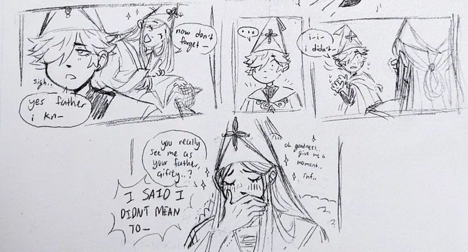 daaadd you're Embarrassing meee...... #witchhatatelier #Δ帽子 