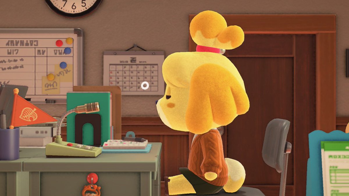 stephzombie_82's tweet photo. If #Nook would ever let #Isabelle go home, maybe she wouldn't sleep on the job so much... #WorstBossEver #ACNH #AnimalCrossingNewHorizons #AnimalCrossing #NintendoSwitch https://t.co/xbuQ3tAVZf