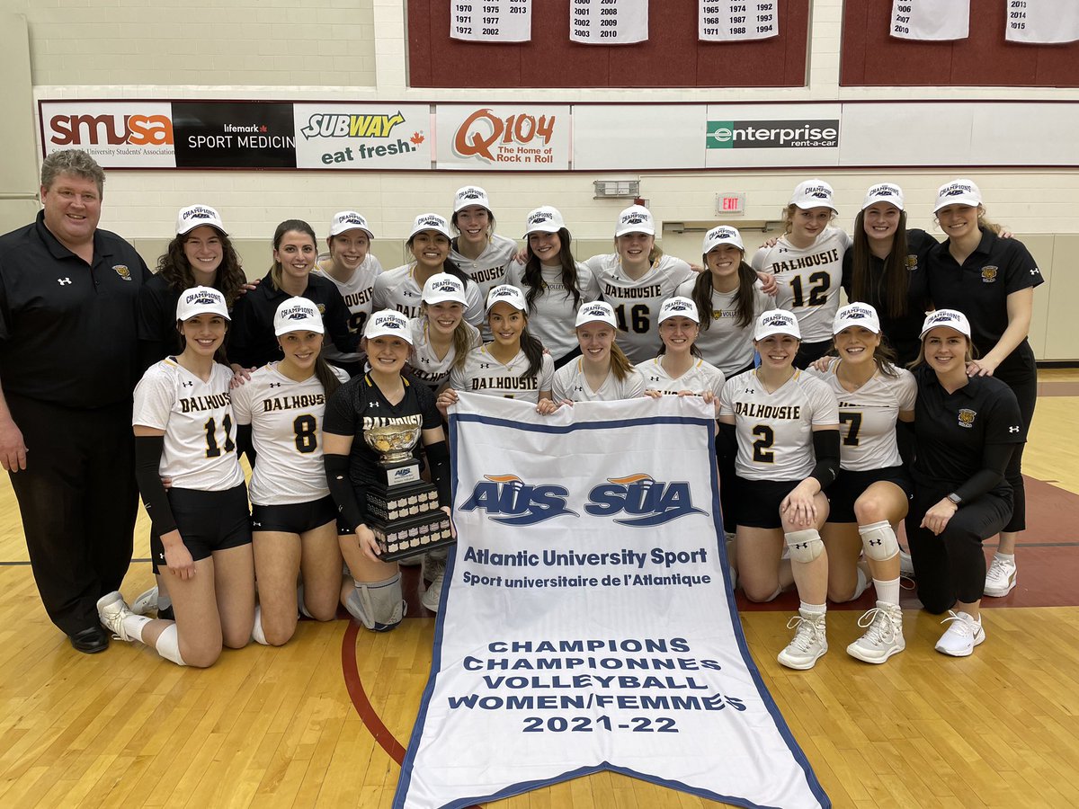 DalTigers's tweet photo. With the men’s basketball team winning this afternoon, this is the SIXTH @AUS_SUA title the Tigers have THIS WEEKEND! 
#FearTheRoar #BannerSeason https://t.co/5bz0GLXDAw