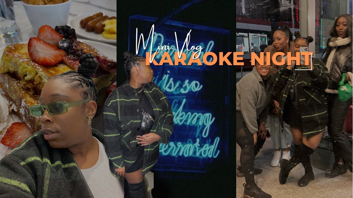 thelivealittle's tweet photo. https://t.co/ijvvOqtLaf
Ya’ll one of my fav things to do every wednesday is #karaokenight at regulars bar - brought to you by @getatKAT and the #boxpower team!
Checkout my latest vlog for the vibes !
#uploadsundays #YouTube #minivlog https://t.co/HSAzW2dTmY