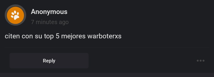 olimpowarbot2's tweet photo. Honestamente, creo que cualquier botsi envidiaría lxs warboterxs que Circo y yo hemos tenido.
Recordatorio de que os tqm, tened una buena semana https://t.co/AXxeCyz3YY