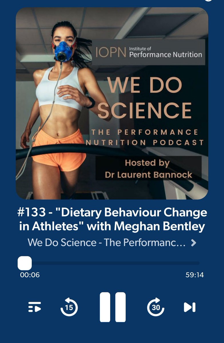NXTSTGNUTRITION's tweet photo. @bentleyRNmeghan fantastic listening on behaviour change in regards to athletes! @TheIOPN #wedoscience https://t.co/nYKW66Ghd9