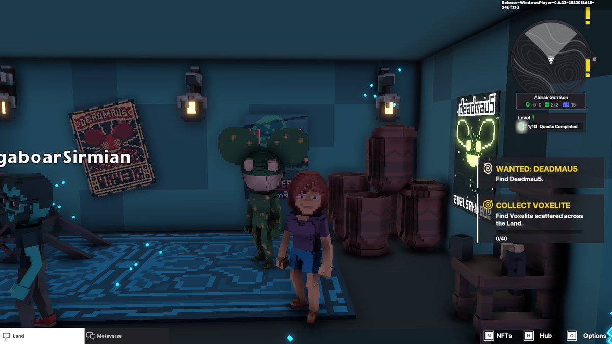 JuliaMee21's tweet photo. @TheSandboxGame @deadmau5 I just participated in the daily #SandboxAlphaS2Contest for a chance to earn up to 1,000 $SAND! Starting March 17 - Selfie with Deadmau5. Check out my screenshot below!
👇 #SandboxAlphaS2 https://t.co/Vb5M9Yb7RP