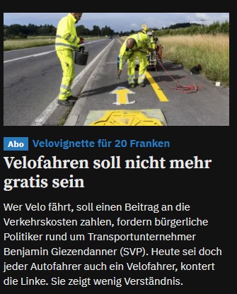 alpentarn's tweet photo. Eine Vignette für's biken? #DummWieDieSVP https://t.co/gWfB3s6uy2