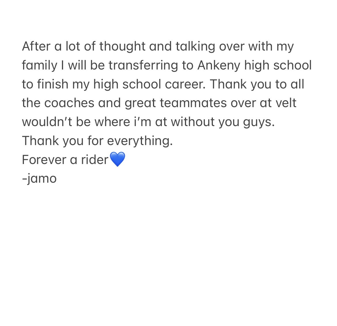 On to new beginnings…