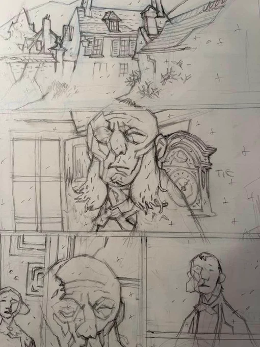 It's been a while but, yes, I am finally drawing a comic again. 
