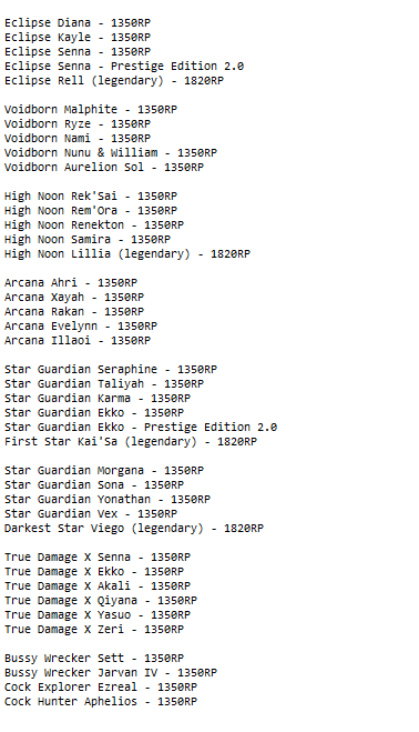 daily aphelios #apheliosweek on X: fun fact ! every male champions  released after jhin (1st february 2016) are all shirtless except aphelios,  being the only male champion being fully clothed since 2016