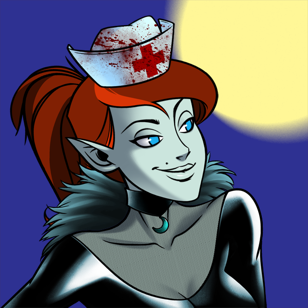 okamigiyuu's tweet photo. love my vampiress! excited about #champagne and #dinner that @SVSNFT is giving to 2 people! check discord for more details!  #SVSNFT #nft #nftcommunity https://t.co/1Phl1z8b9j
