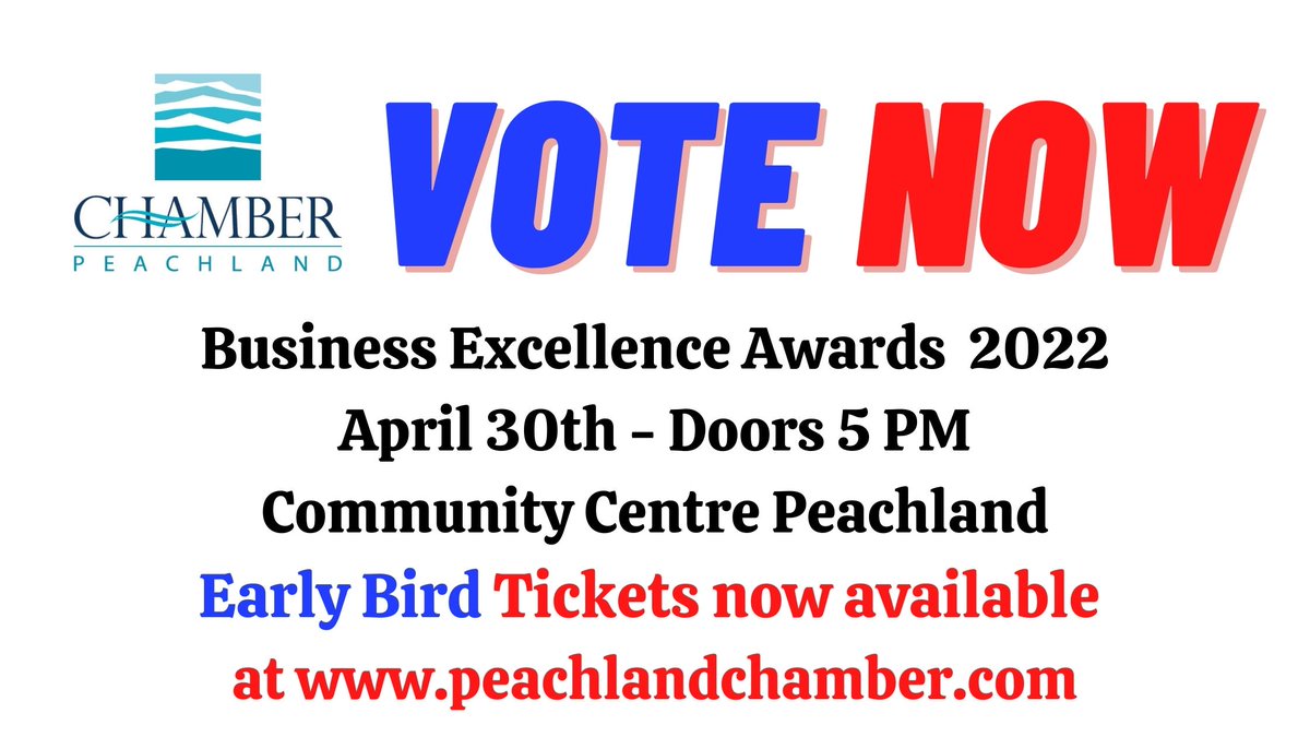 You have 3 more days to vote for your favorite Peachland business or Community Group. Link: bit.ly/3tol9Zv