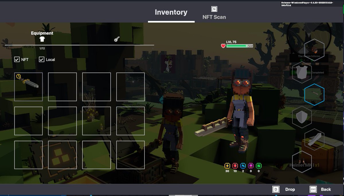 JacquelFrenchi's tweet photo. @TheSandboxGame I just participated in the daily #SandboxAlphaS2Contest for a chance to earn up to 1,000 $SAND! Starting March 19 - Gather the equipment. Check out my screenshot below!
👇 #SandboxAlphaS2 https://t.co/kZCDqnYzKX