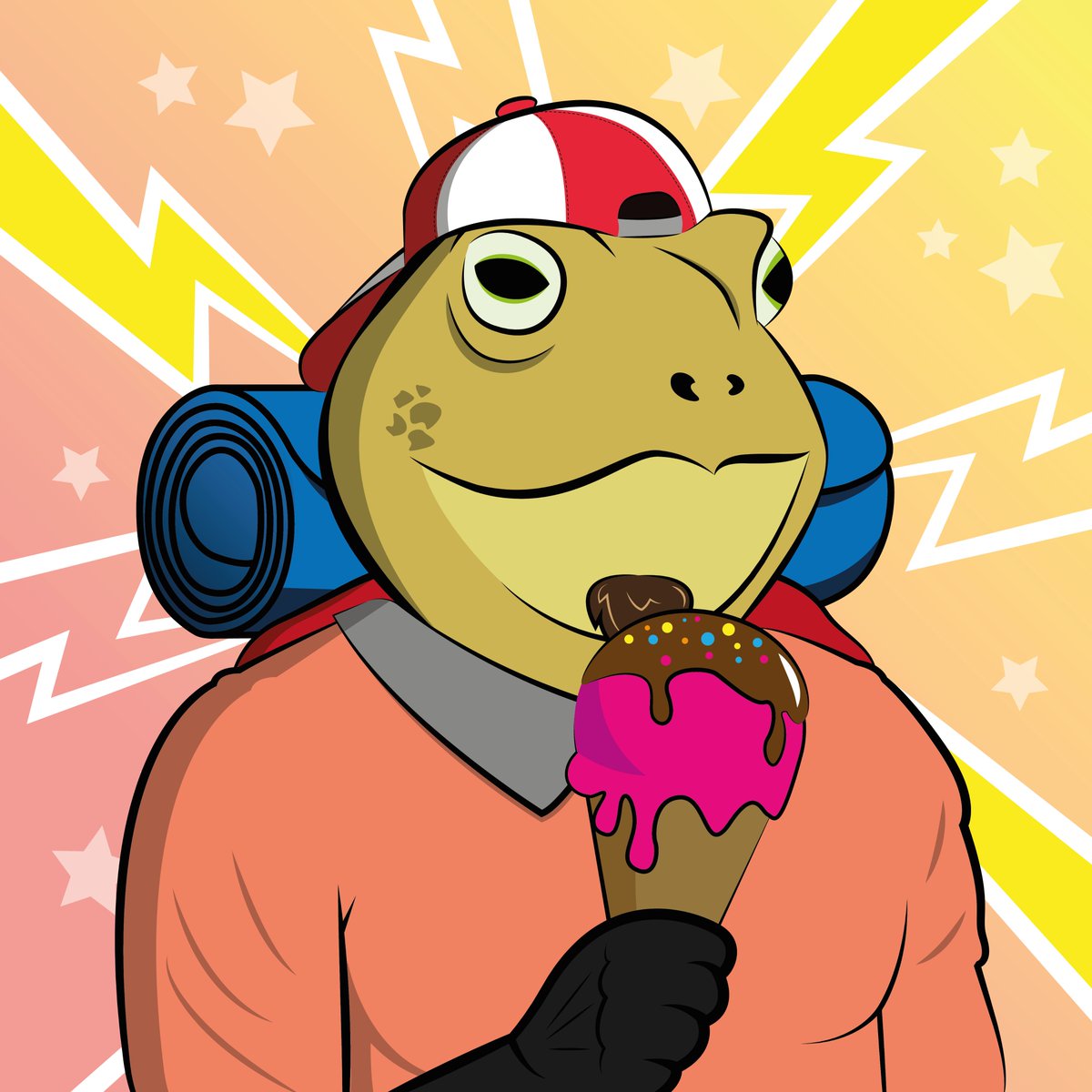 Here is a little taste of our new backgrounds. Looks yummie, isn't it? 😋
Join our discord for more: discord.gg/p58HJhM7dm

#crog #nft #nftcollector #NFTCollection #metaverse #Ethereum