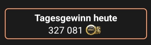 pable_27's tweet photo. Obwohl ich seit gestern in der Früh nicht mehr nachgekauft habe wurden heute über 300k erreicht😂💸

Zudem mit 2.2 Millionen Gewinn eine neue Rekordwoche :) https://t.co/JqItKav1rP