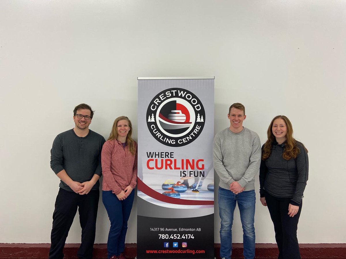 CrestwoodCurl's tweet photo. Congratulations to Team Hamilton on winning the mixed bonspiel this weekend!  We would also like to congratulate Team Davis B winners, Team Ortt C winners, and Team Algot D winners. We  thank all teams for entering the bonspiel! https://t.co/6FnkHEb83A