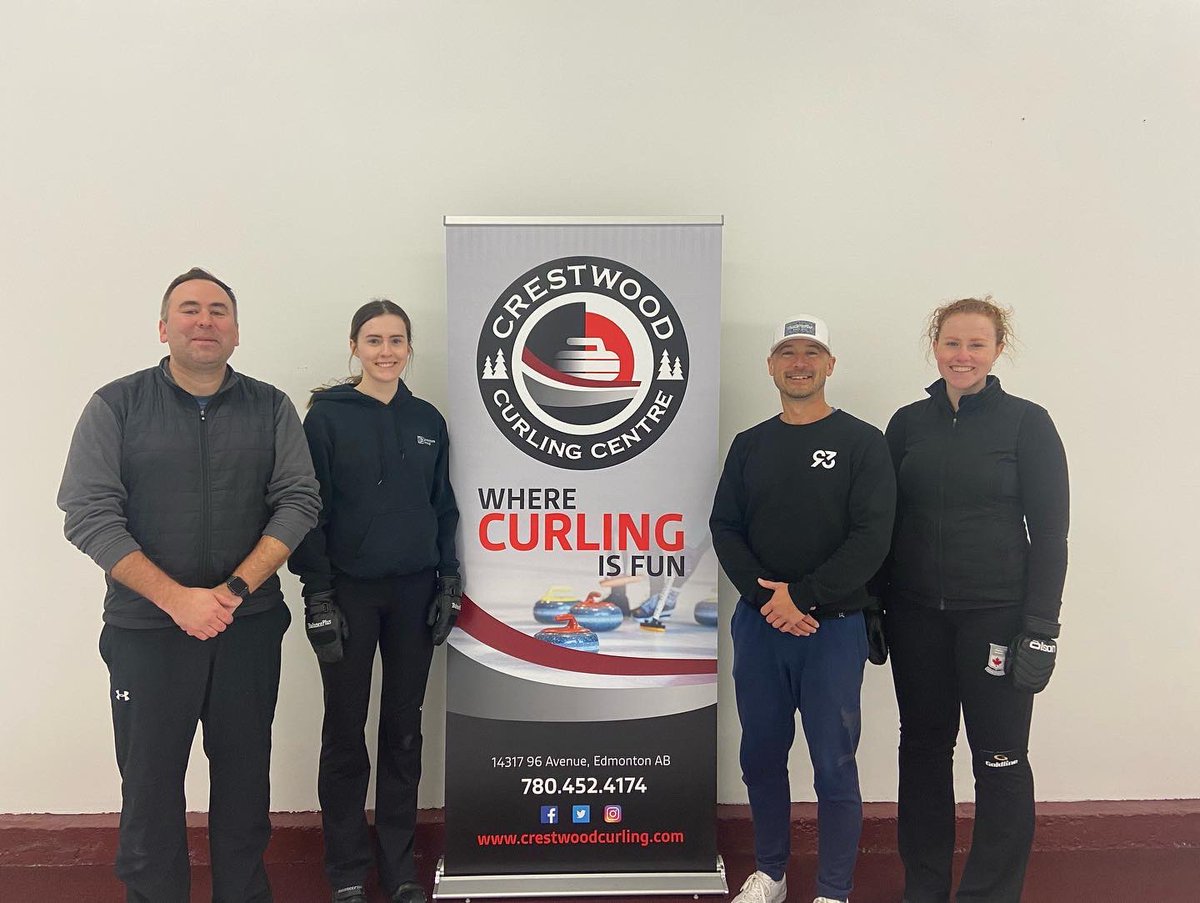 CrestwoodCurl's tweet photo. Congratulations to Team Hamilton on winning the mixed bonspiel this weekend!  We would also like to congratulate Team Davis B winners, Team Ortt C winners, and Team Algot D winners. We  thank all teams for entering the bonspiel! https://t.co/6FnkHEb83A