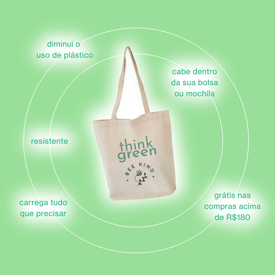 bee kind tote bolsa