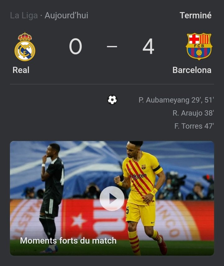 Arthur_C__'s tweet photo. Le FC Barcelone         Le Real Madrid
sans son meilleur       sans son meilleur
joueur                          joueur

#ElClasico #RMAFCB https://t.co/fs26VclUHU
