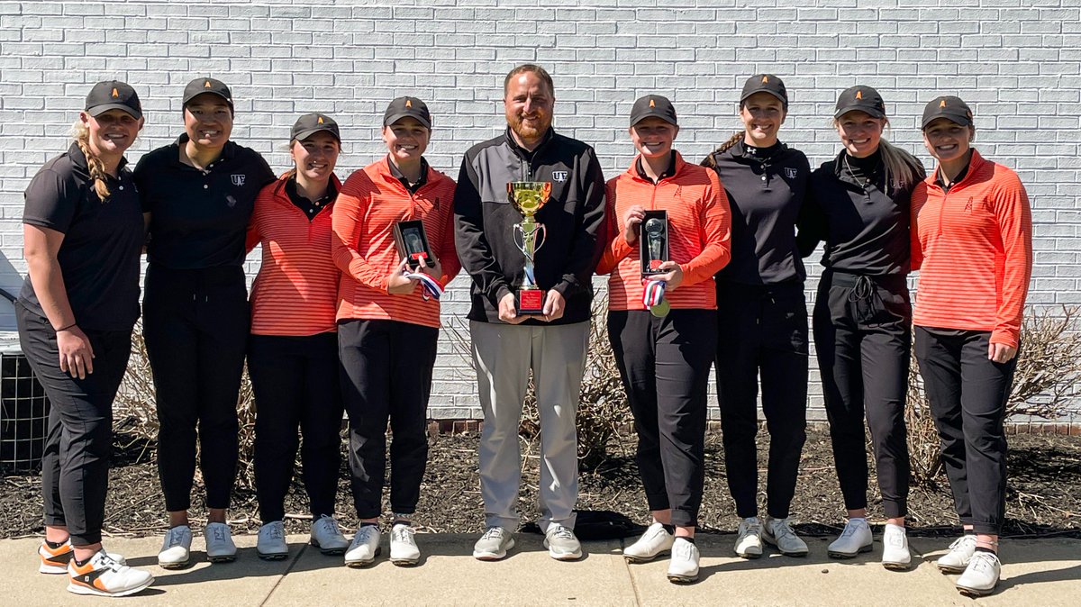 😎 ANOTHA ONE 😎

The Oilers win big at the SVSU Spring Invitational. They dominated the field of twelve teams, winning by thirty shots! This is their second win of the spring season. Senior Kristina Kniesly also captured the individual title!

⛳️: athletics.findlay.edu/sports/wgolf/2…
