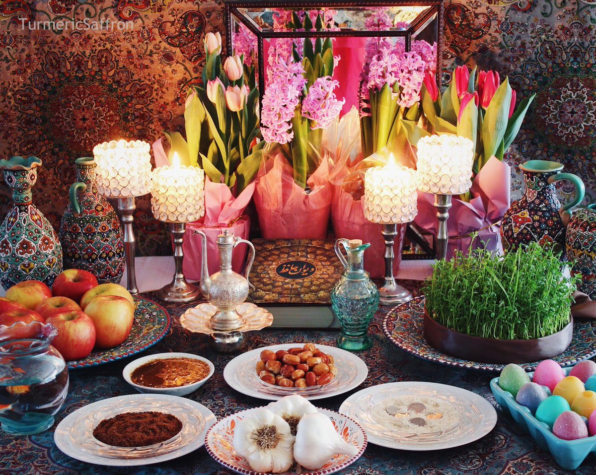 May everyday of the new year glow with good cheer and happiness. Happy Persian New Year, happy spring friends and family, near &amp; far xo 
Missing you..
#firstdayofspring #HappyNowruz #Nowruz #NewYear #HappySpring #teachertwitter #نوروز